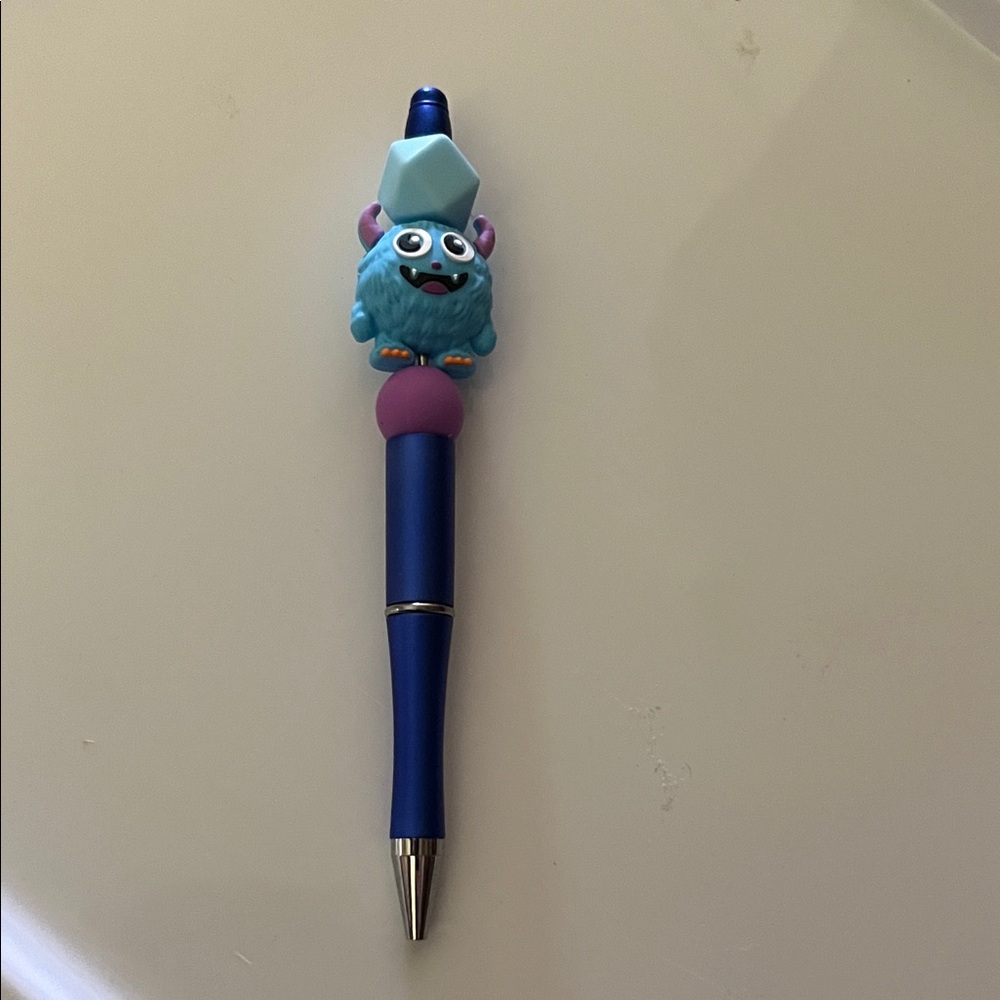 Blue Monster Pen